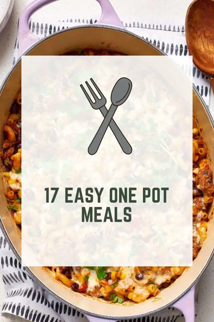 17 Easy One Pot Meals (Quick & Delicious)